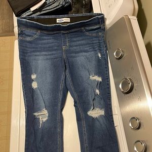 Old Navy rockstar super skinny jegging mid rise